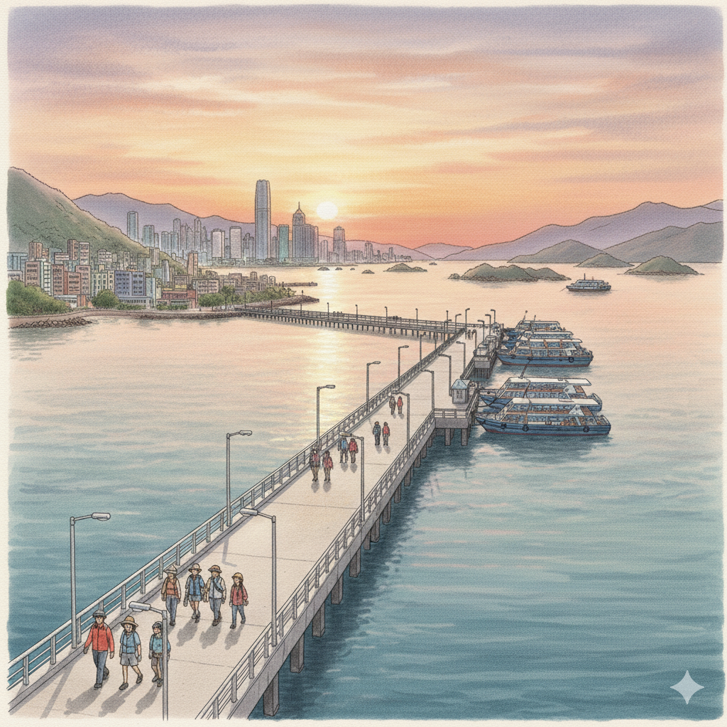 (SPA) Más Allá de los Rascacielos: 5 Historias Ocultas en la Frontera Prohibida de Hong Kong