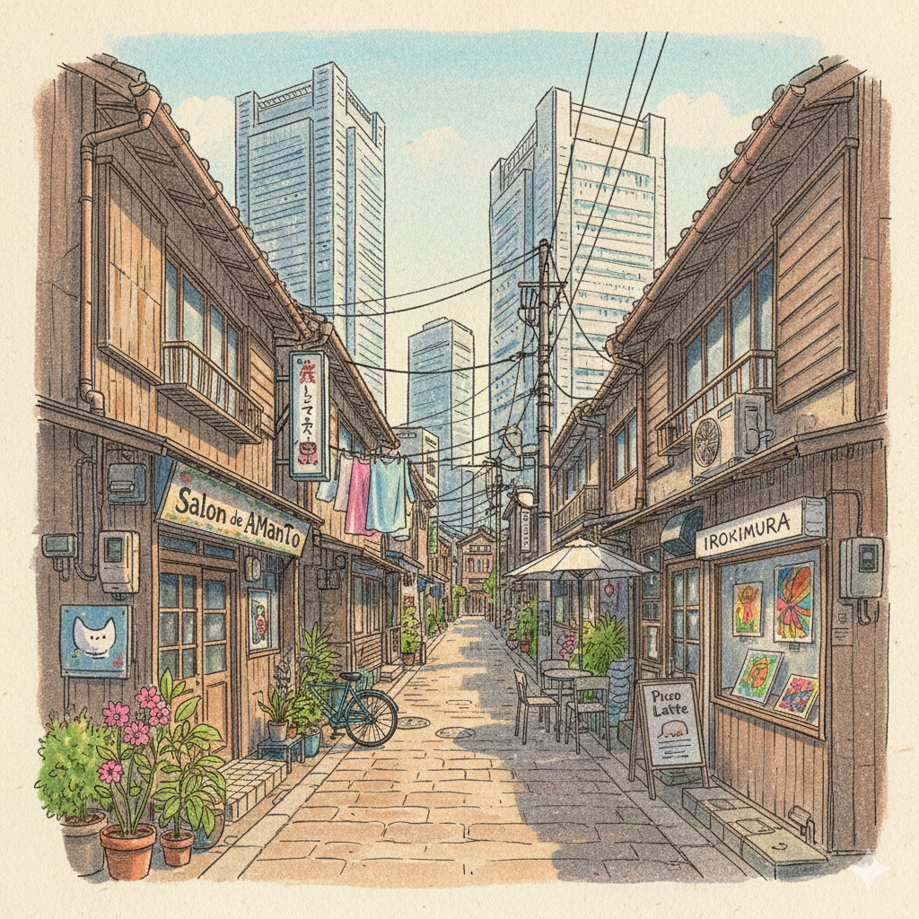 (JPN) 高層ビルの先へ：大阪・キタの真の魂を明らかにする5つの隠された物語