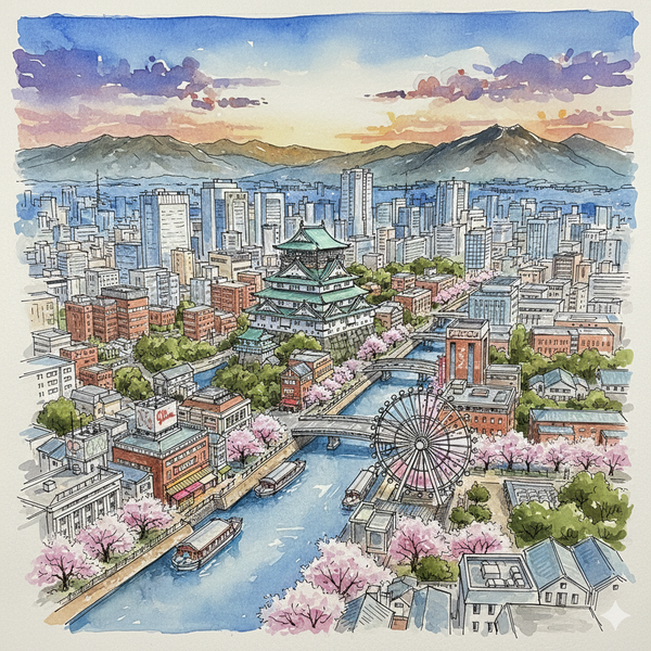 (JPN) ネオンの奥、眠れる魂を訪ねて：大阪中央区、五つの物語