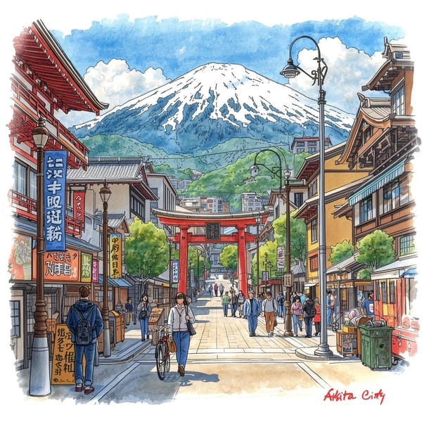 (CHI) 拋開觀光客地圖，走入秋田市的五則秘境傳說