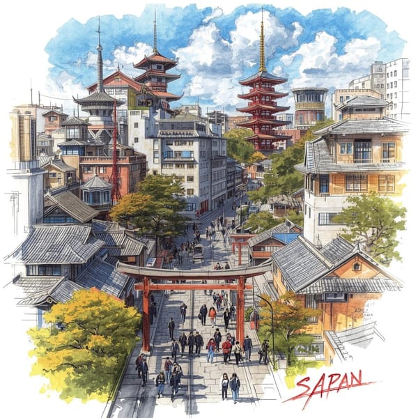 (ENG) From Sacred Shores to Concrete Jungles: Suminoe,a Secret History of Osaka